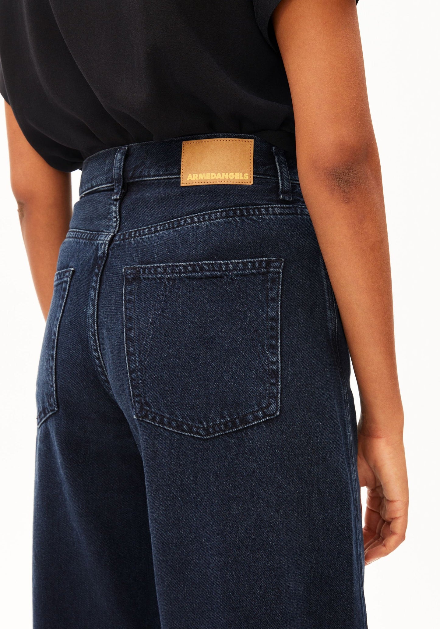 Detox Denim Baarly High Waist Barrel - Fluid Ink