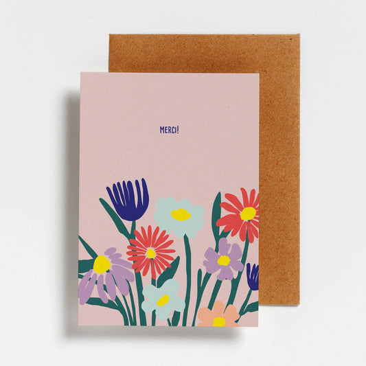 Postcard - MERCI