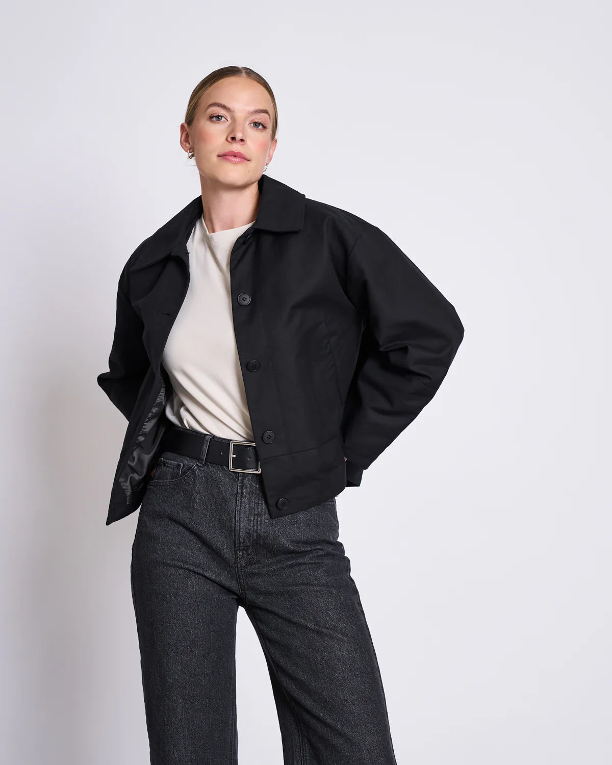 LAST ONES in 33 - Selene Jeans - Faded Black