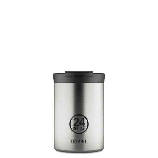 Travel Tumbler Brushed Steel
