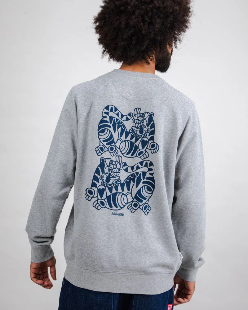 Asis Sweatshirt Tigris - Grey
