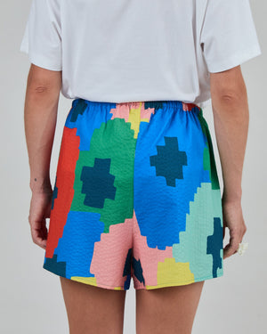 Bali Loose Shorts - Maxi Flower