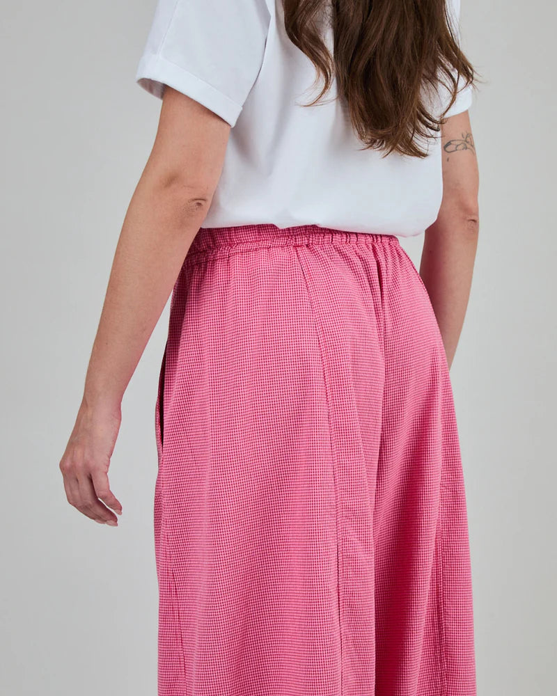 Balloon Pants - Pink Vichy
