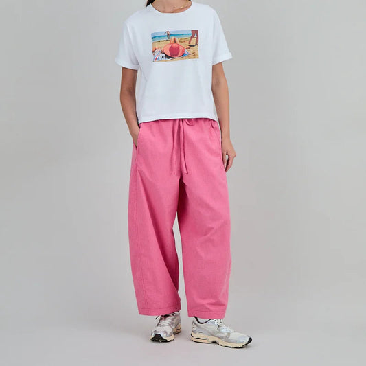 Balloon Pants - Pink Vichy
