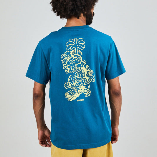 Asis Percales Crocodylus T-Shirt - Blue