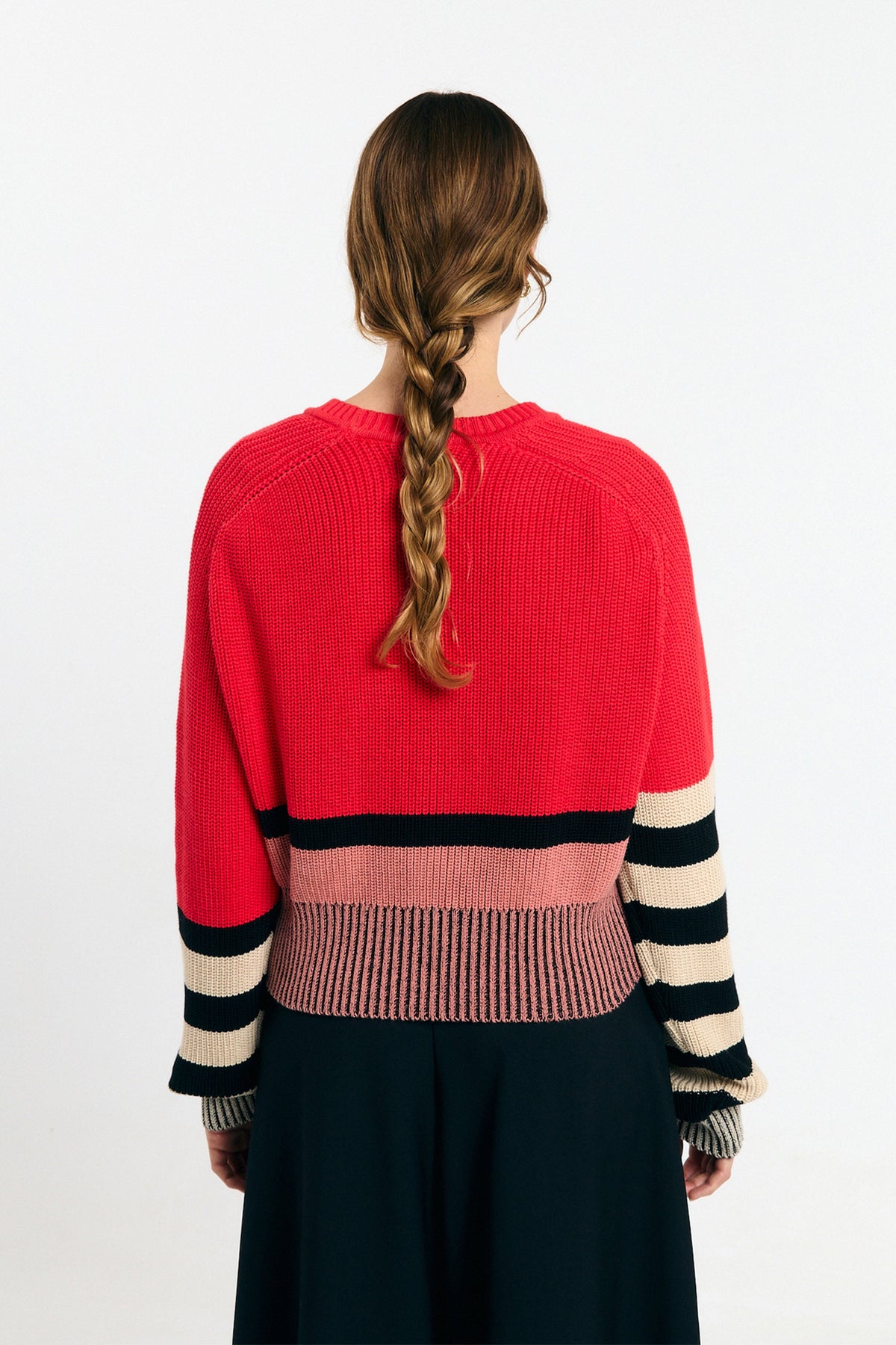 Nelas Jumper - Stripes Red