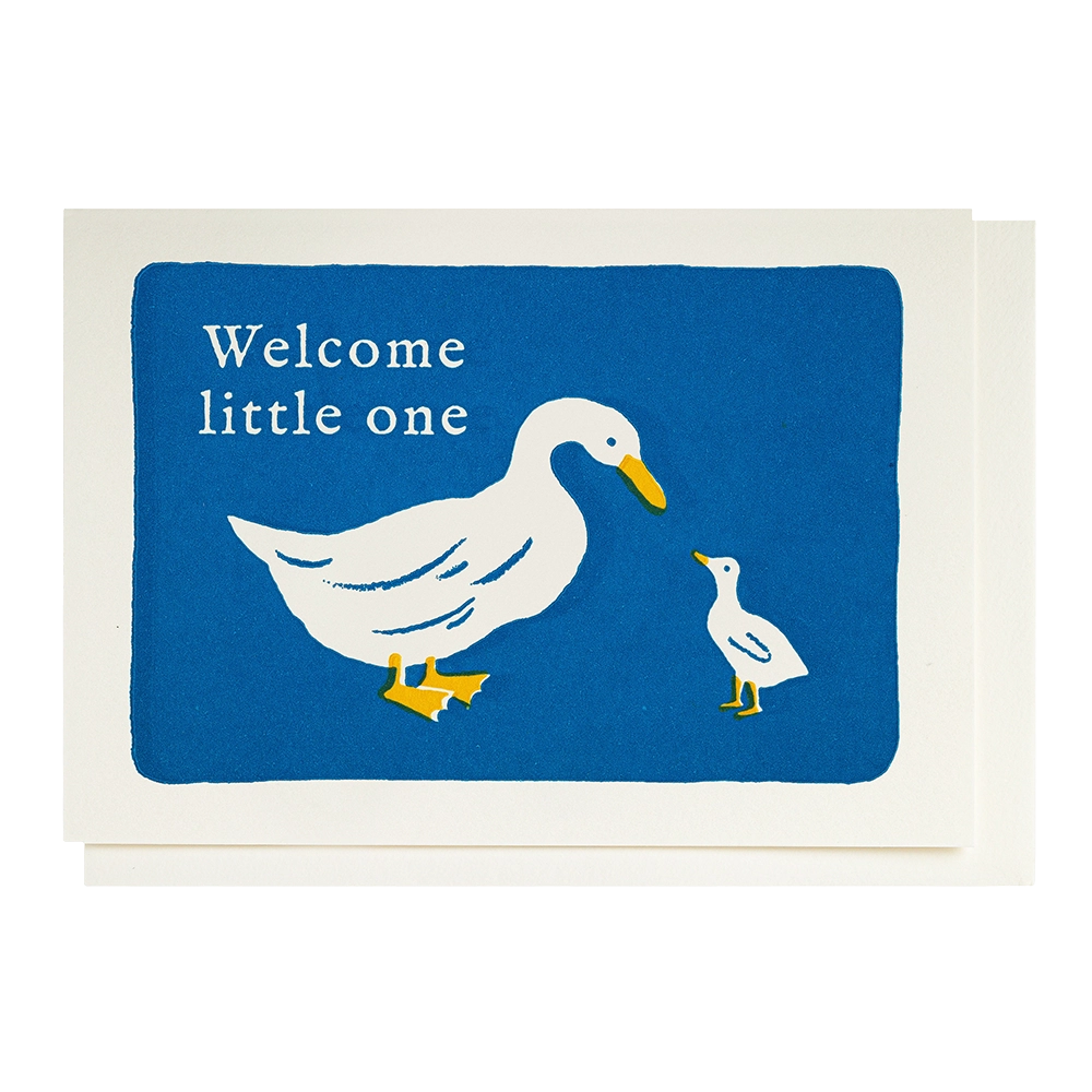 Archivist Gallery Notelet - Welcome Little One