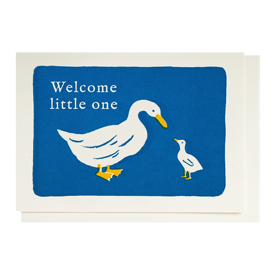 Archivist Gallery Notelet - Welcome Little One