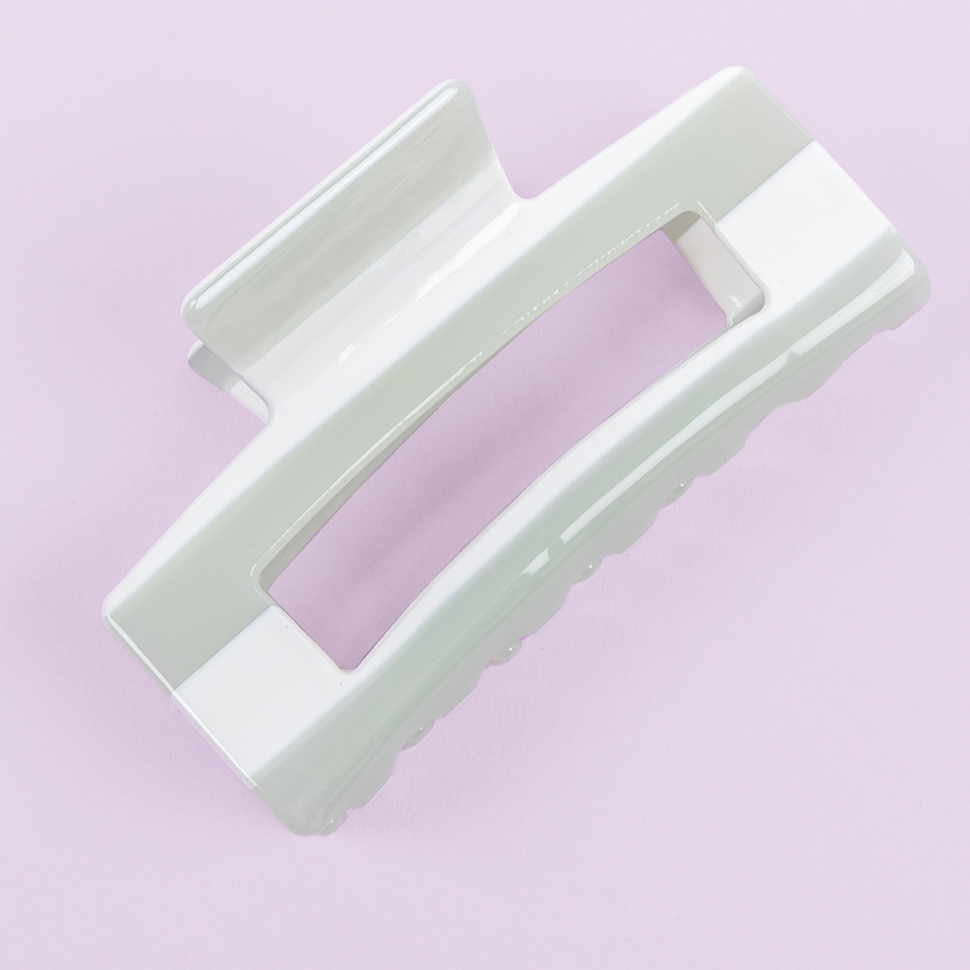 Hair Clip Large - Sage