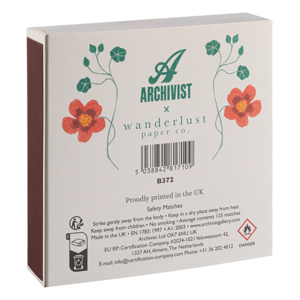 Archivist Gallery Matches - Nasturtium
