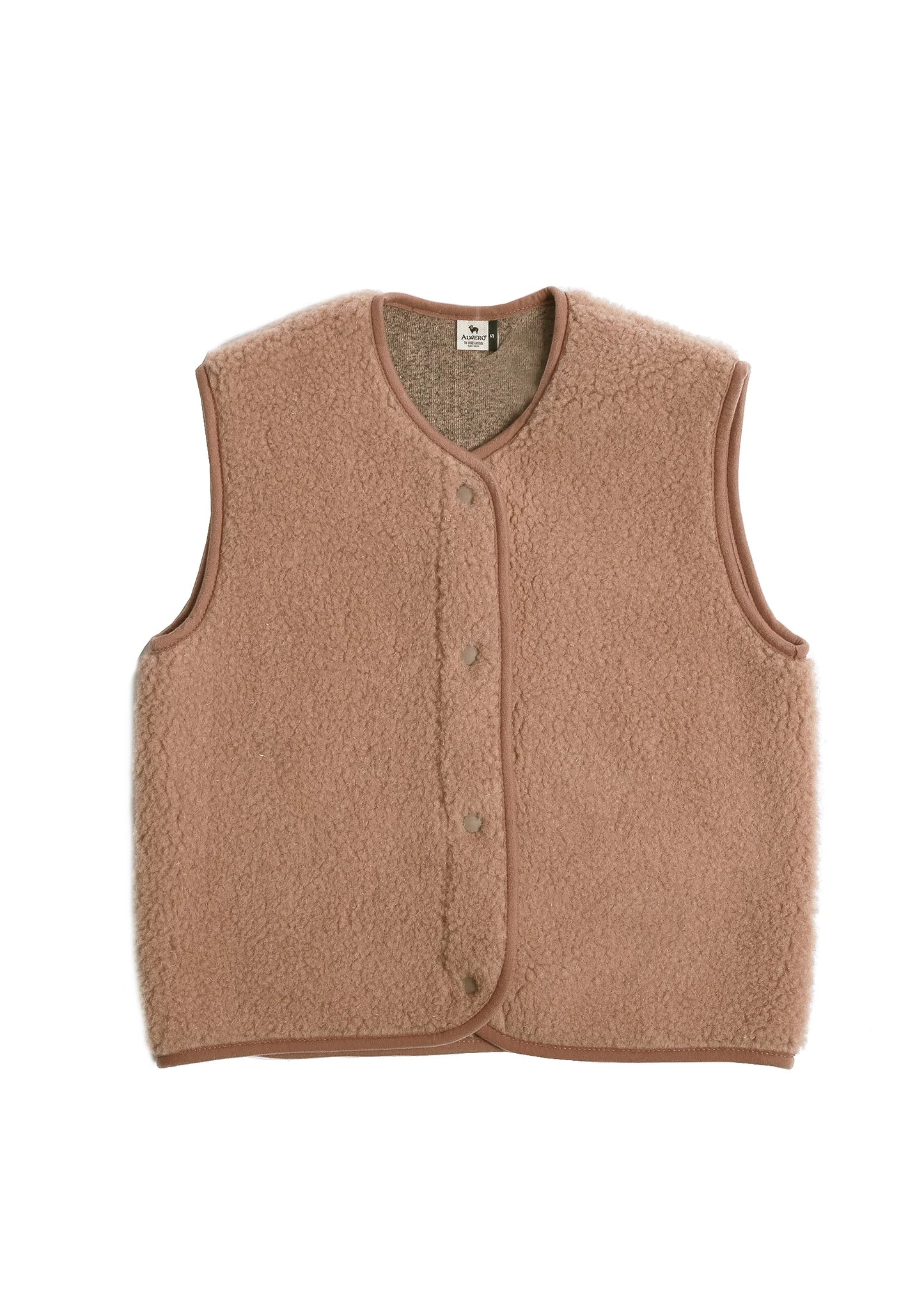 Tyb Light Wool Bodywarmer - Rugby Tan