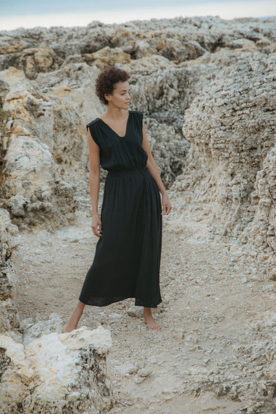 LAST ONE (one size) - Acacia Dress - Black