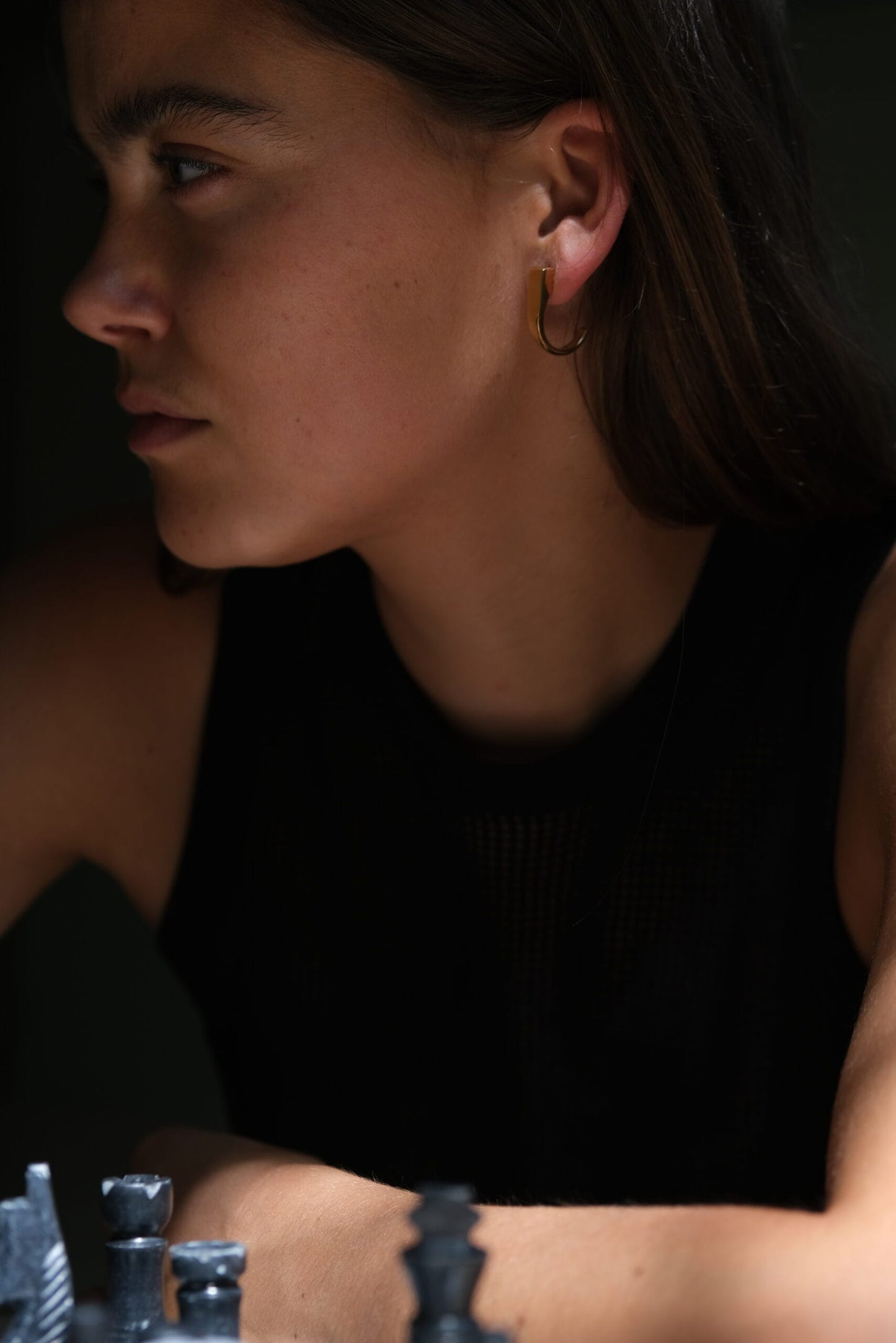 Bandhu Alike Earrings - Gold