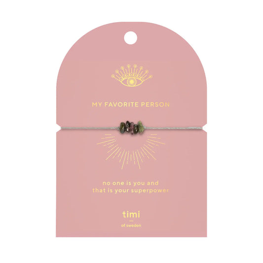 Chip Bracelet - Tourmaline