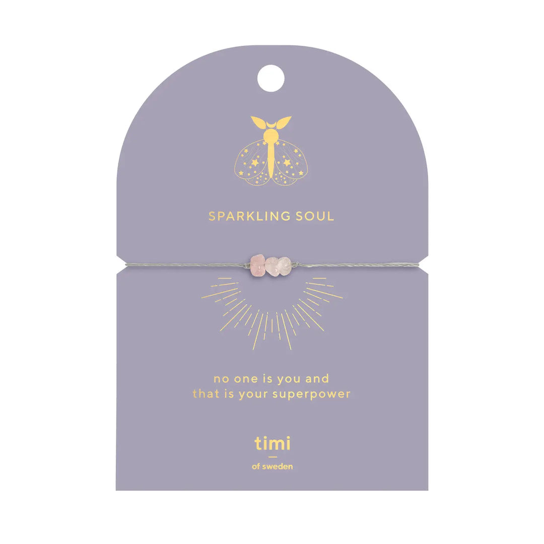 Chip Bracelet - Rose Quartz