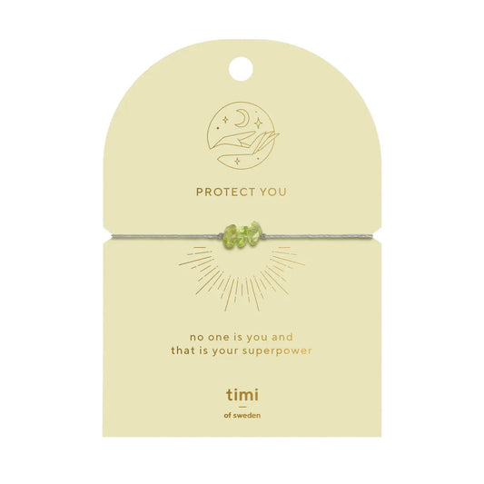 Chip Bracelet - Peridot