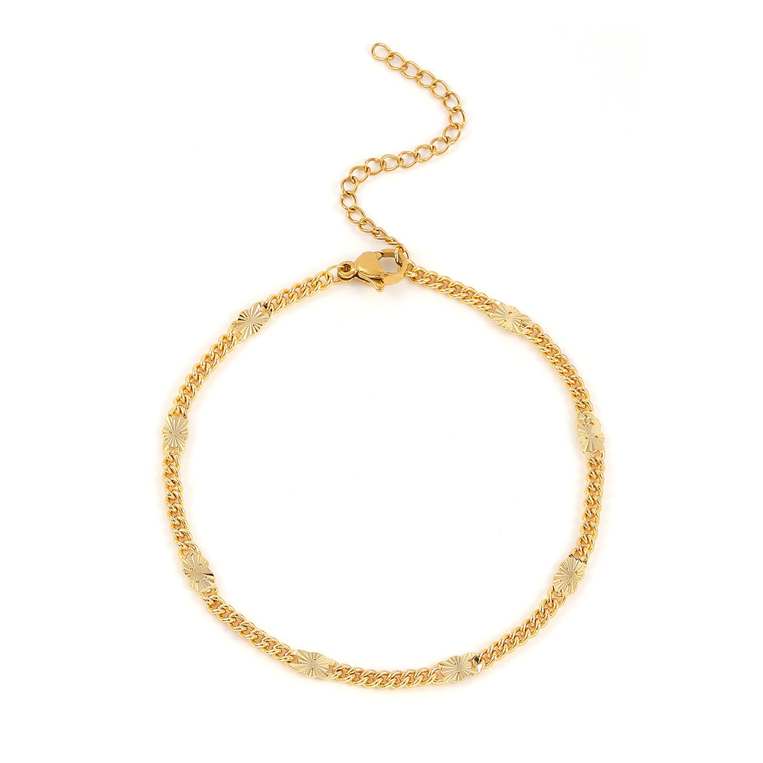 Sunday Vintage Chain Bracelet - Gold
