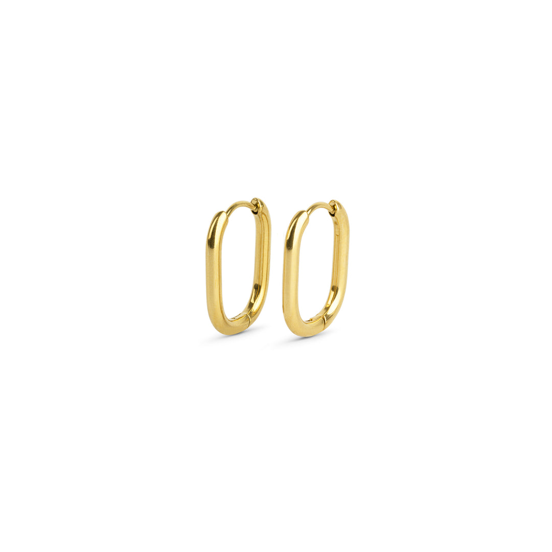 Pernille Hoop Earrings - Gold