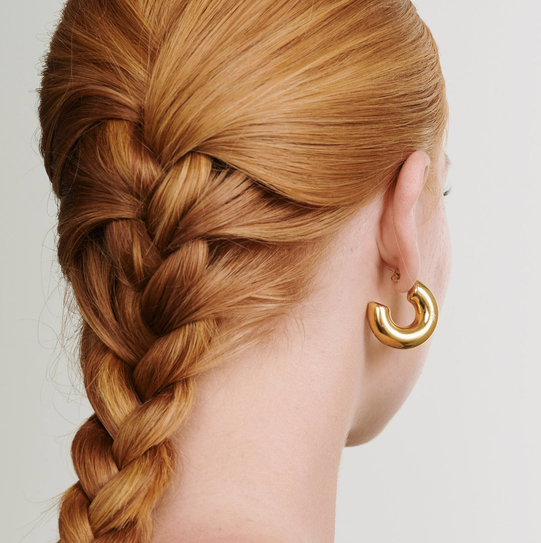 Tilly Chunky Earrings - Goldplated