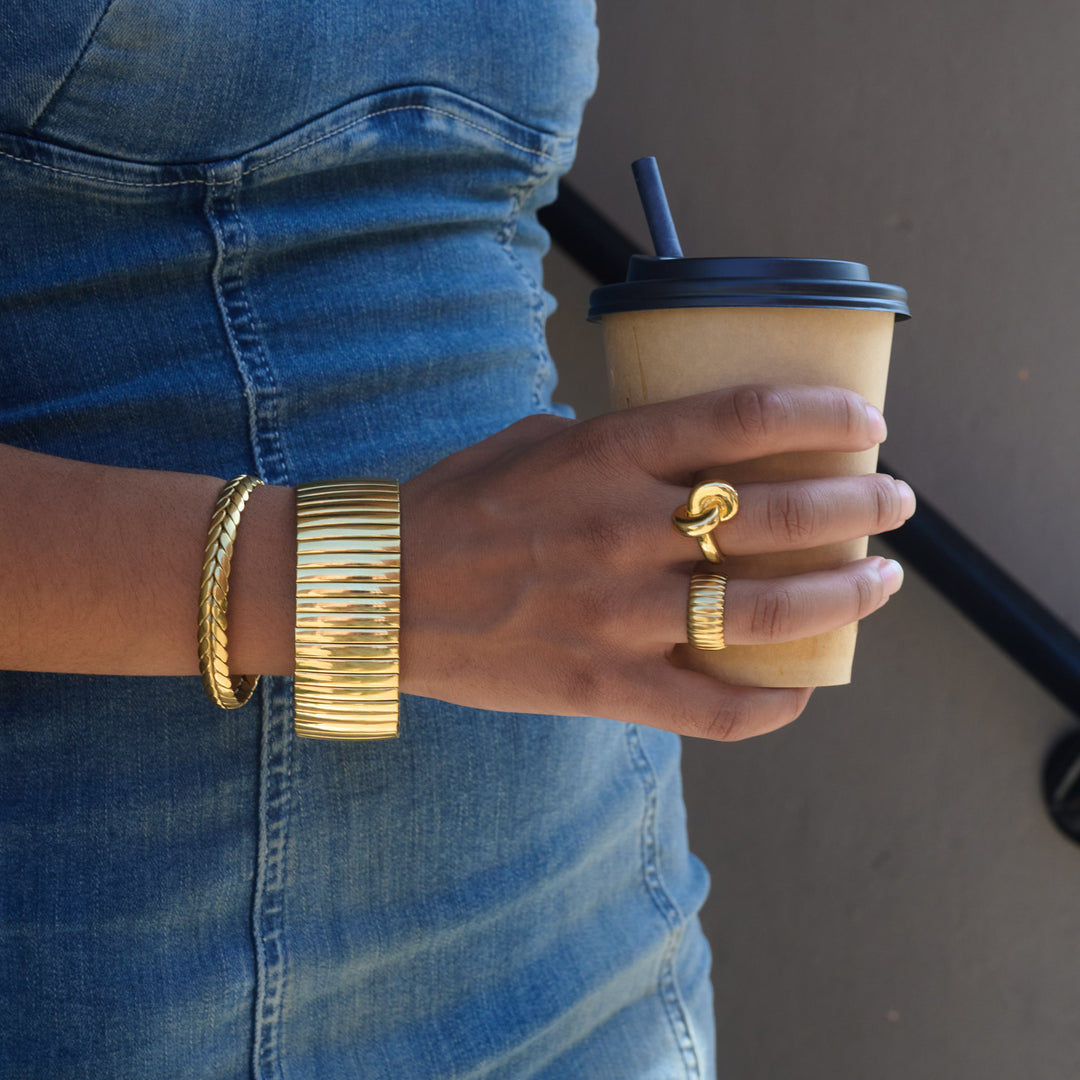 Pella Knot Ring - Gold