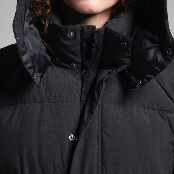 Long Puffer Jacket Karmas - Black