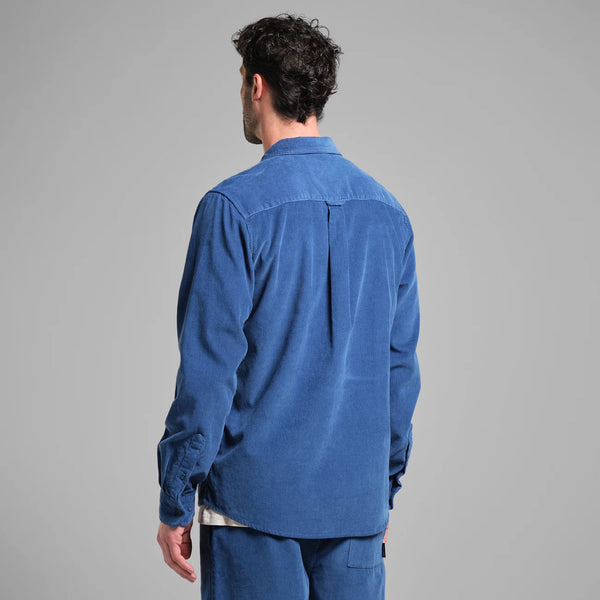 Varberg Corduroy Shirt - True Blue