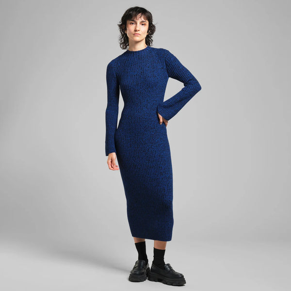 Vamlingbo Dress - Black/Blue