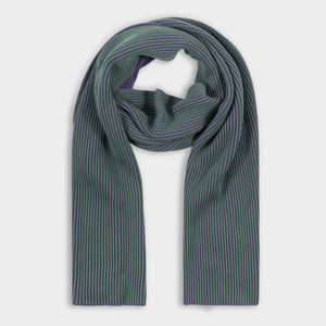 Norrfors Brioche Scarf - Purple/Green