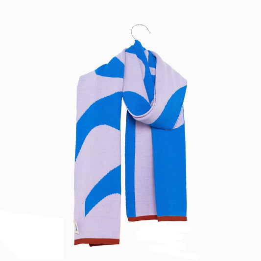 Semicolon Midi Scarf - Cobalt