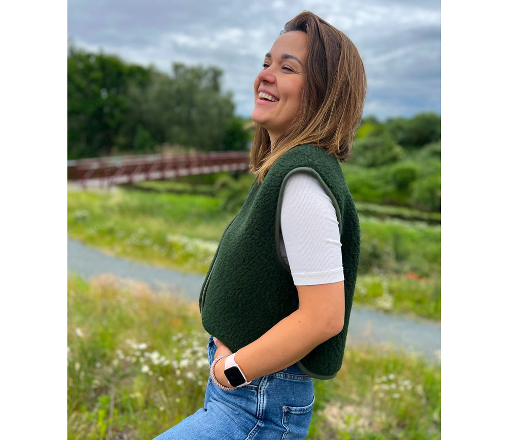 POS Light Wool Bodywarmer - Dark Green