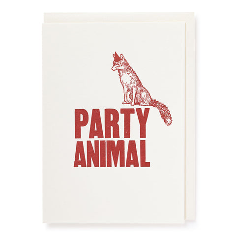 Archivist Gallery Greeting Card - Party Animal