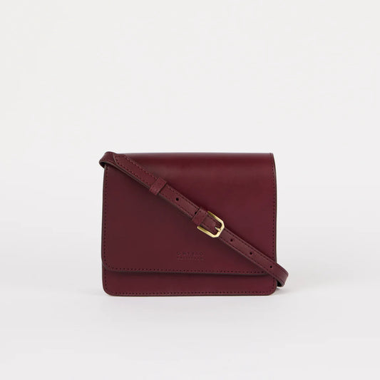 Audrey Mini - Dark Cherry Classic Leather