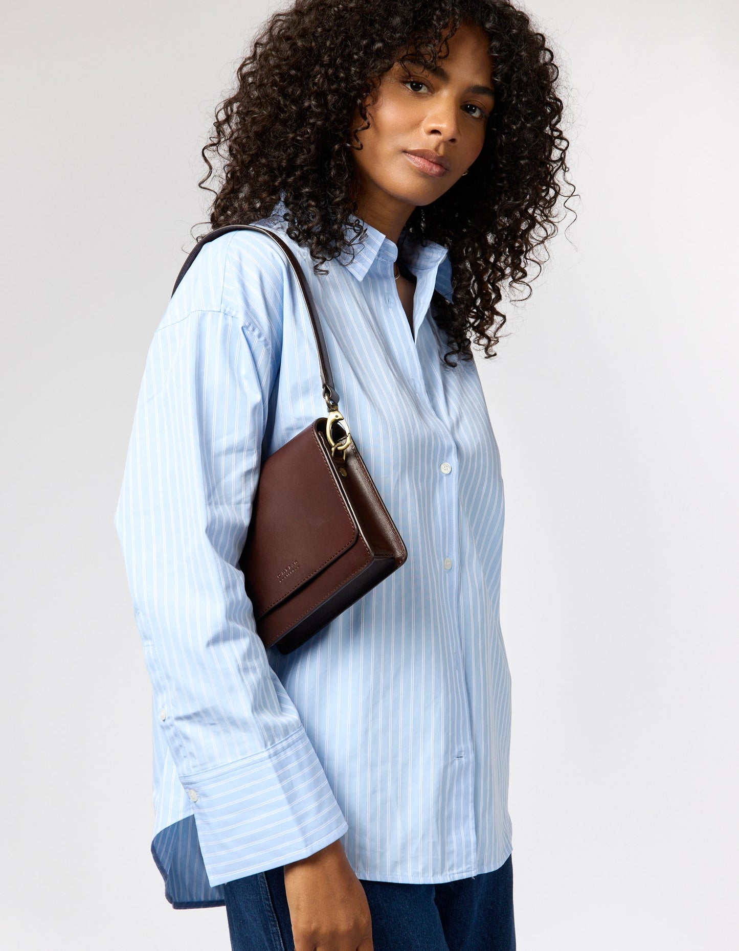 Audrey Mini - Chocolate Classic Leather