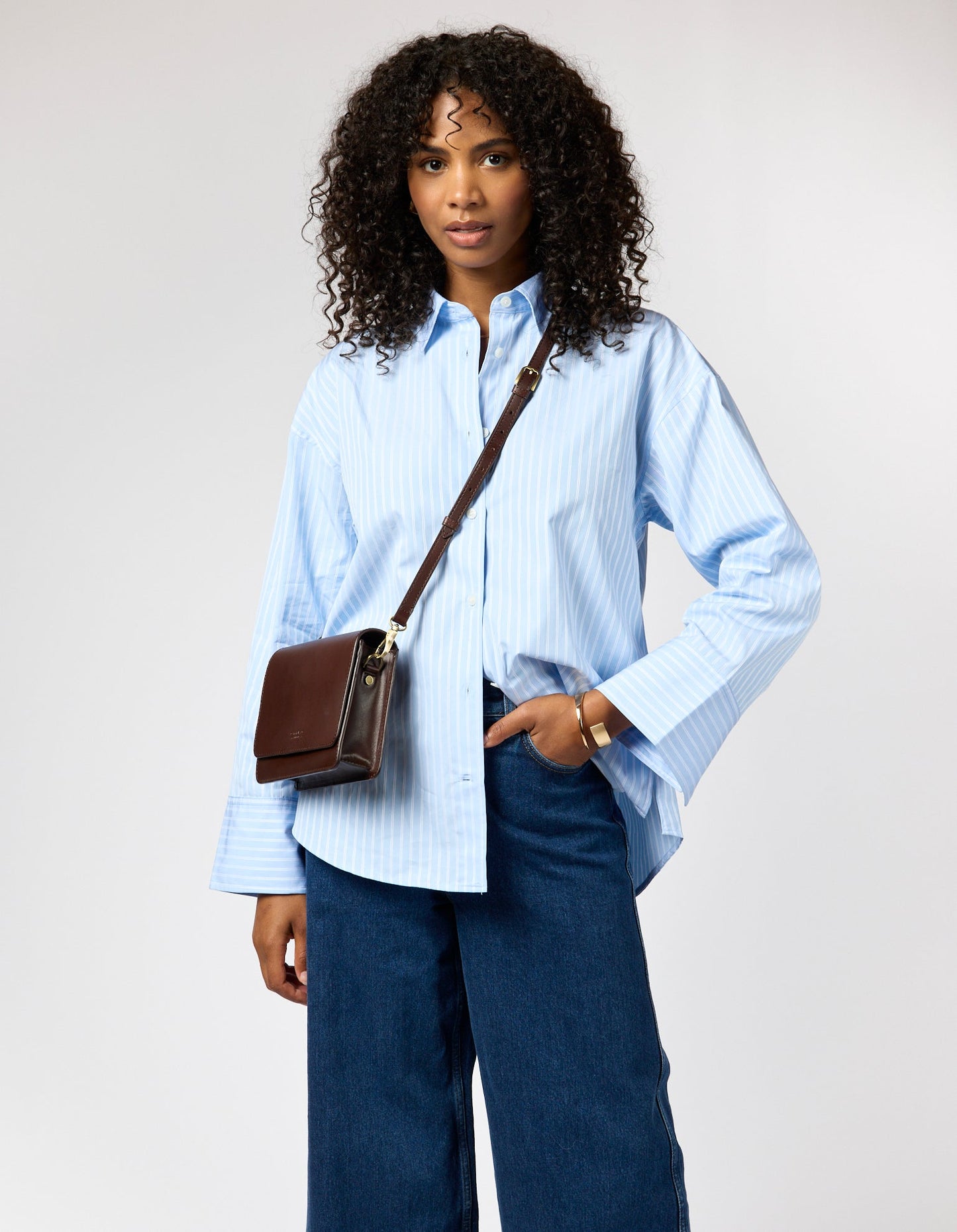 Audrey Mini - Chocolate Classic Leather