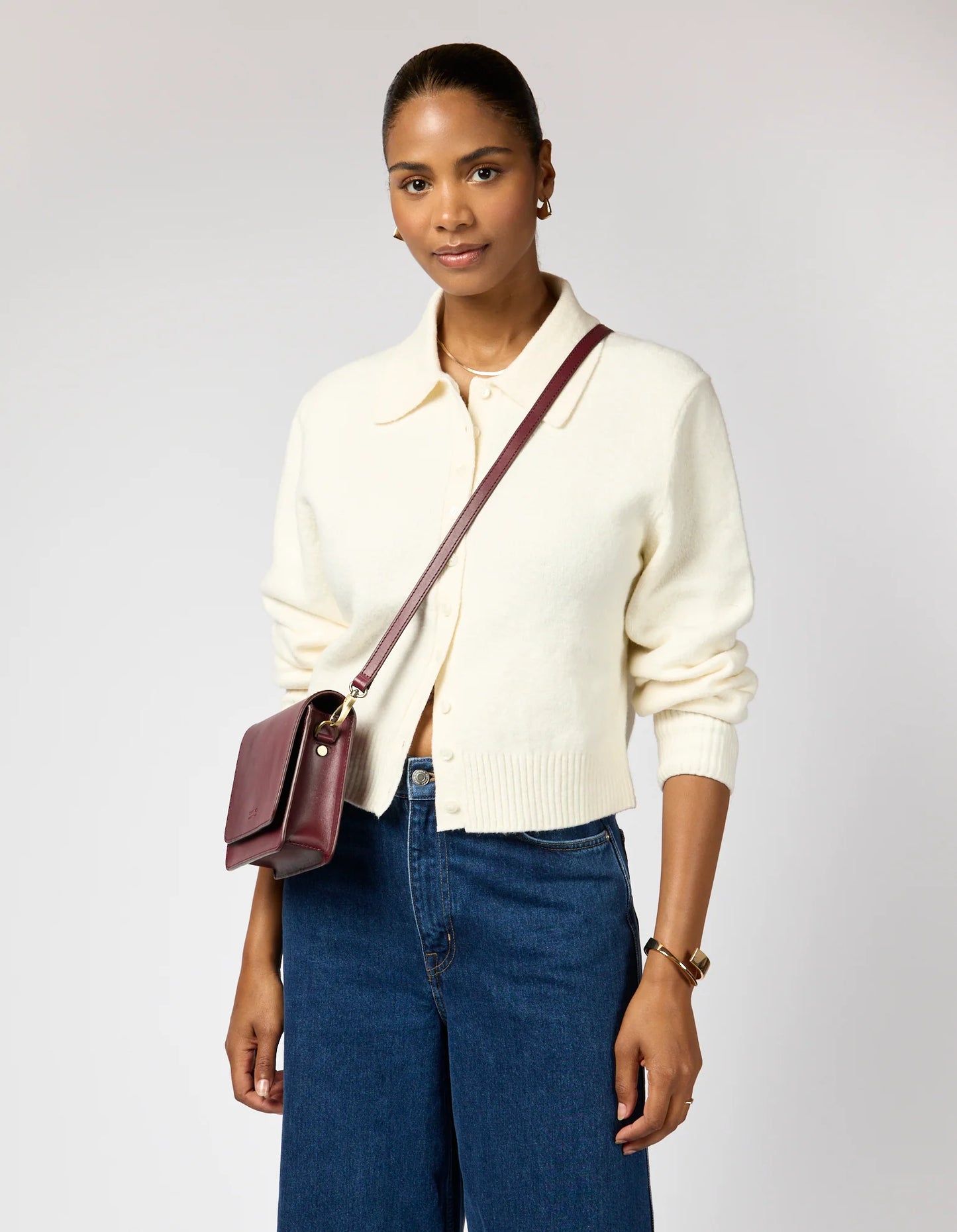 Audrey Mini - Chocolate Classic Leather