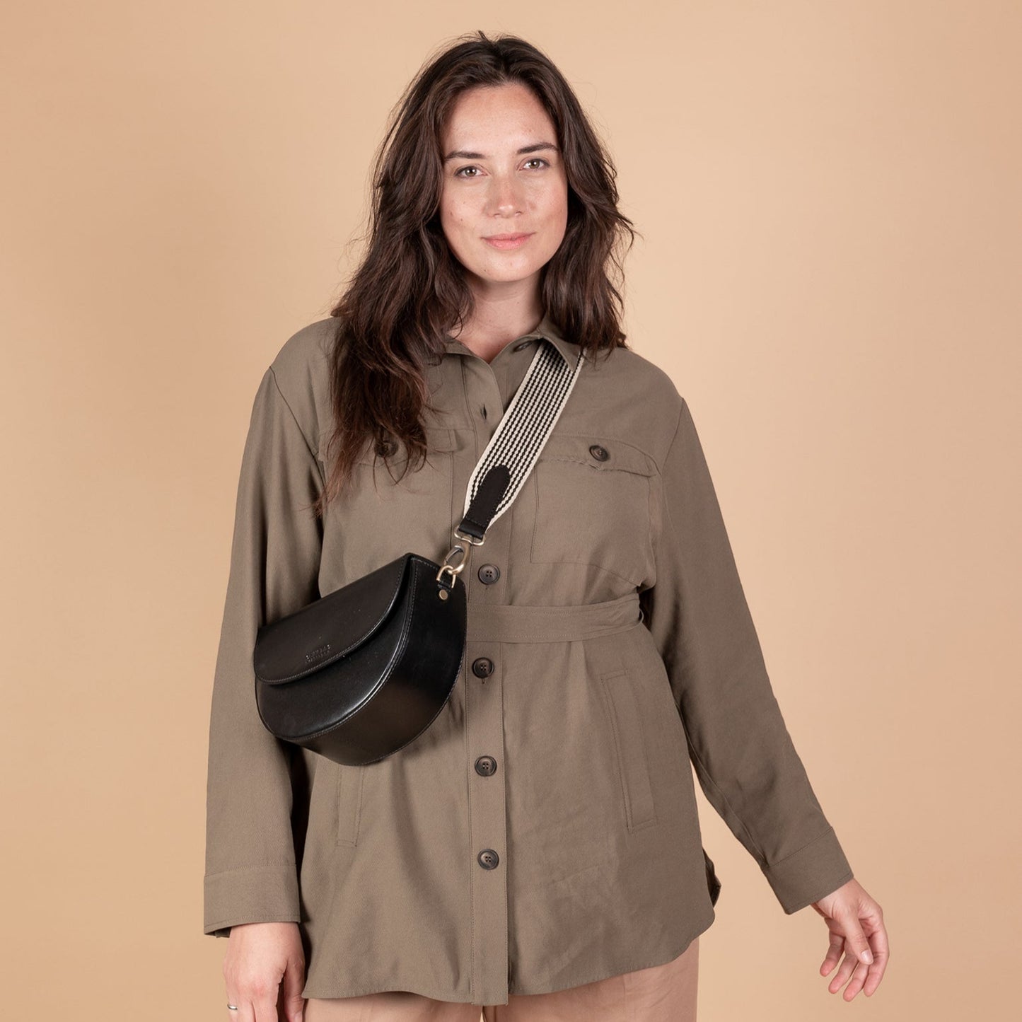 Ava - Black Classic Leather