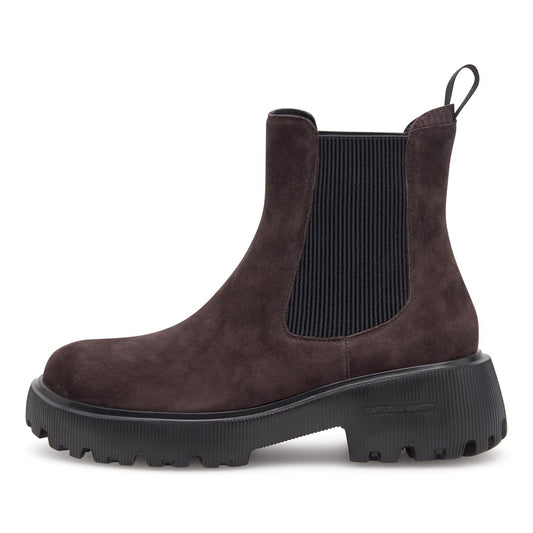 Aya Suede Boots - Chocolate