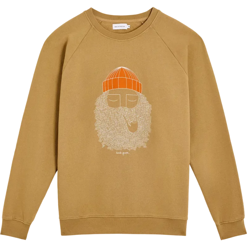 Smoking Pipe Sweater - Cappuccino