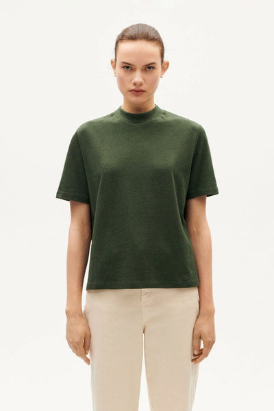 Aidin T-Shirt Hemp - Bottle Green