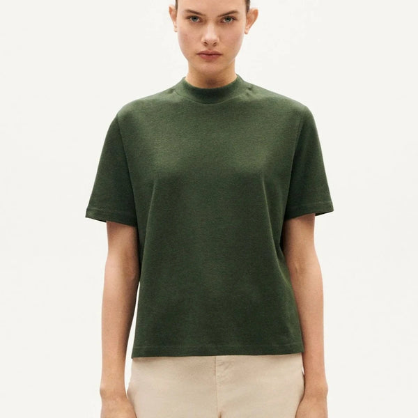 Aidin T-Shirt Hemp - Bottle Green