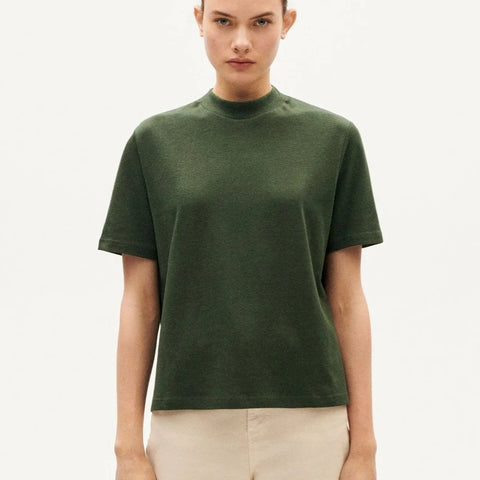 Aidin T-Shirt Hemp - Bottle Green