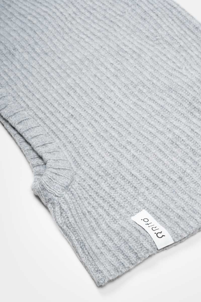 Marika Recycled Cashmere Balaclava - Grey Calce