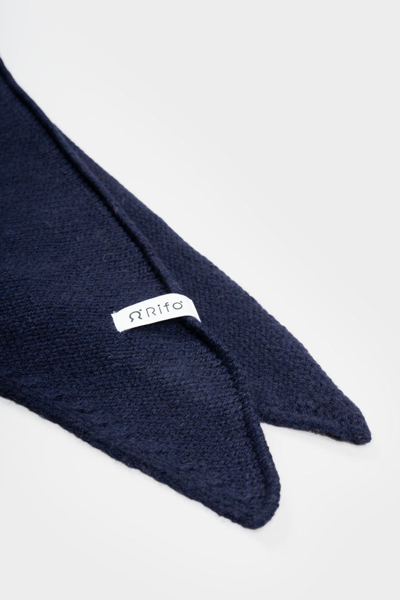 Masha Cashmere Bandana - Blue Mora