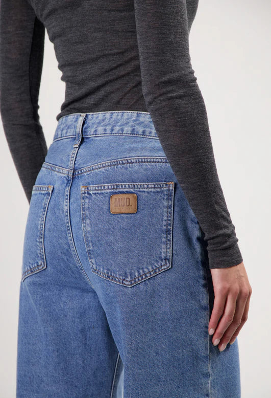 Brooke High Barrel - Stone Vintage