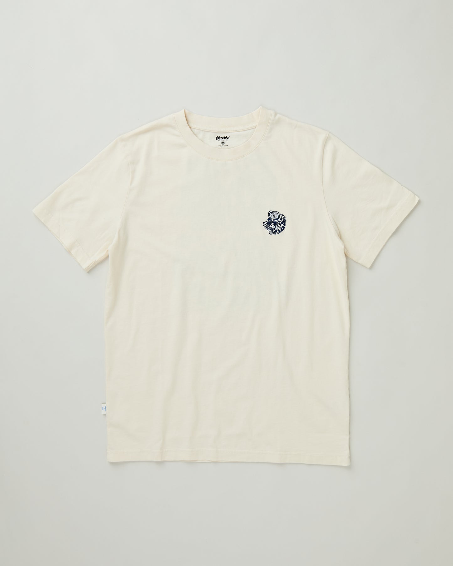 Asis Percales Tigris T-Shirt - Ecru