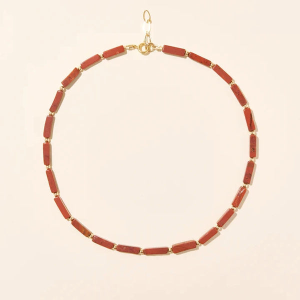 Necklace - Red Jasper