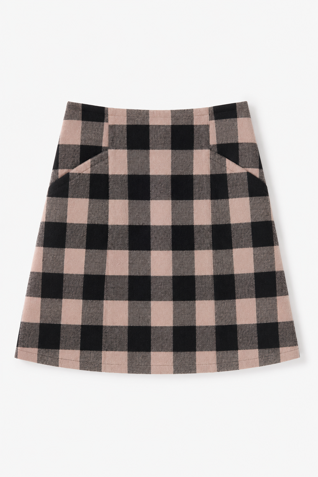 Faro Skirt - Check Black