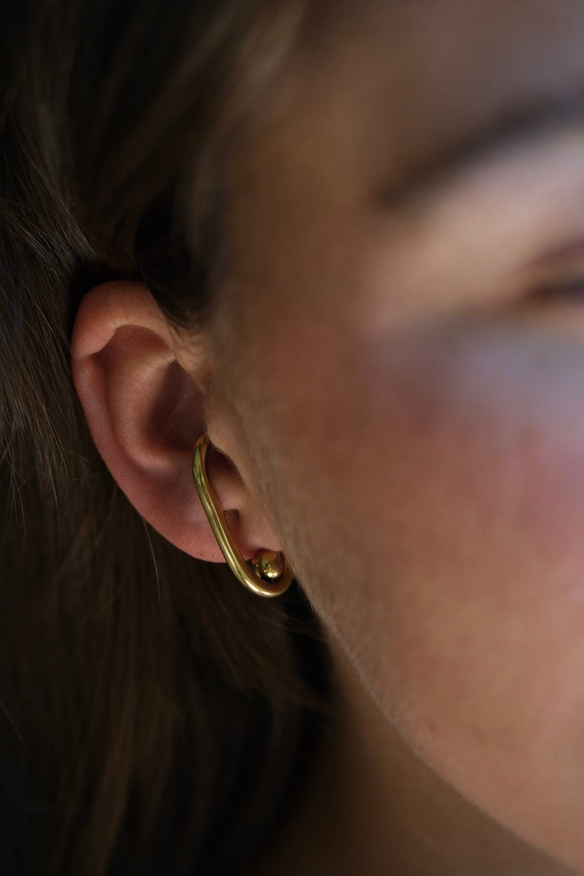 Fuse Earrings - Gold