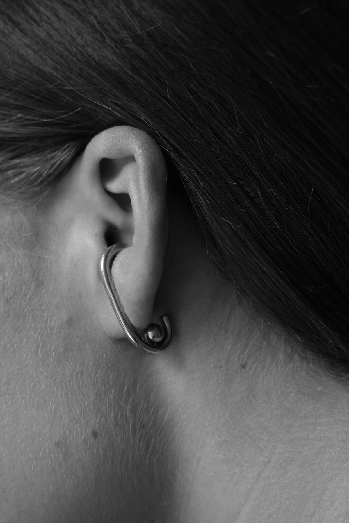 Fuse Earrings - Silver