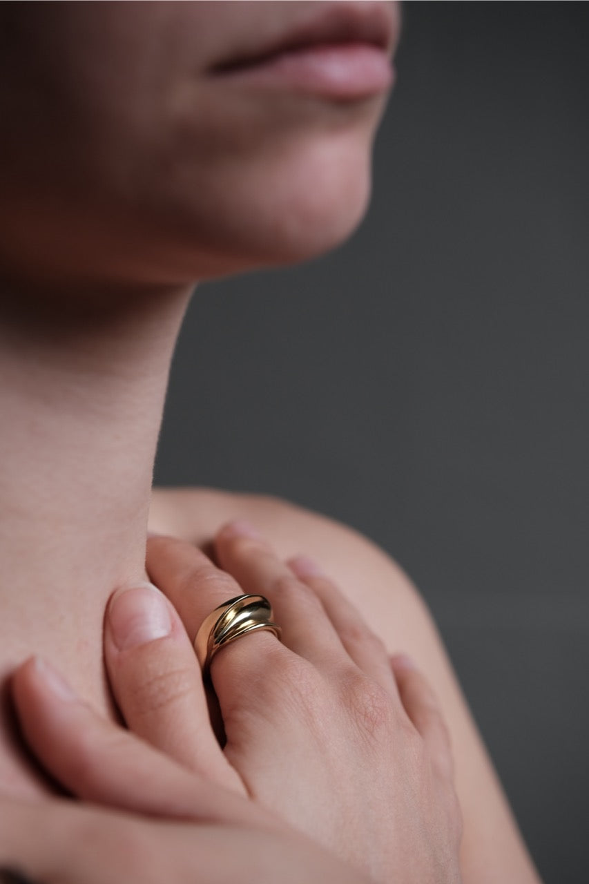 Bandhu Ring Onda - Gold